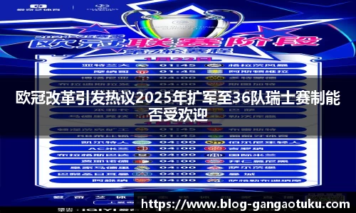 欧冠改革引发热议2025年扩军至36队瑞士赛制能否受欢迎