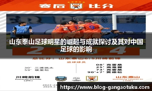 山东泰山足球明星的崛起与成就探讨及其对中国足球的影响